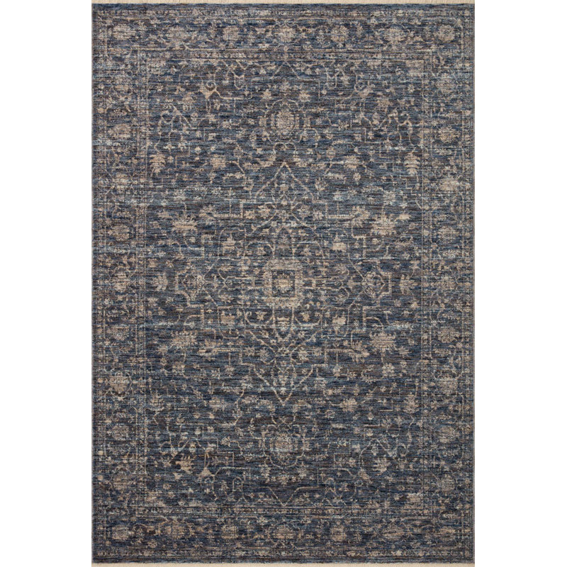 Loloi Rugs Sorrento Oriental Machine Made Power Loom Polyester Area Rug
